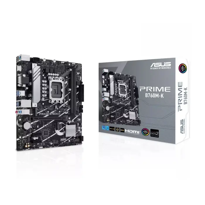 [AIP3N] Asus Intel Prime B760M-K DDR5 MotherBoard