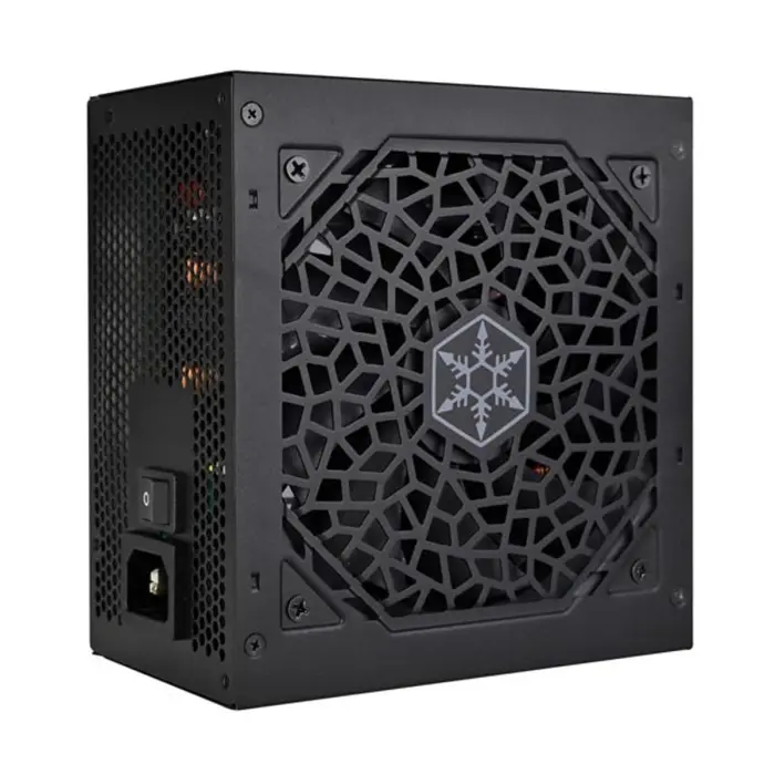 Silver Stone Strider Series 750 EF 80 Plus 230V EU 750W ATX Power Supply - Black 