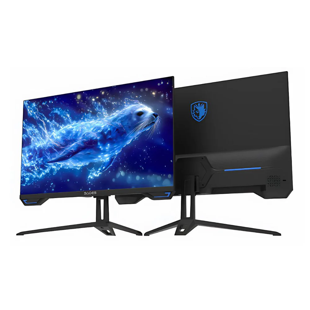[SSS3U] Sades SL-Sealion-24 SA-F01F24B, 24" FHD 1920x1080, 120Hz, 1ms, HDMI 2.1, IPS, Flat Gaming Monitor - Black (Used)