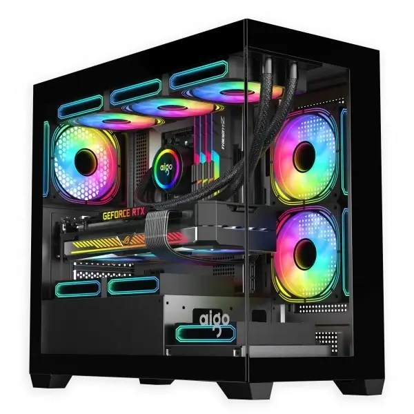 [GPICU] GAMING PC Intel Core I5 - 14th Gen RTX 5060 - 32GB RAM DDR 5 - SSD 1TB - Black