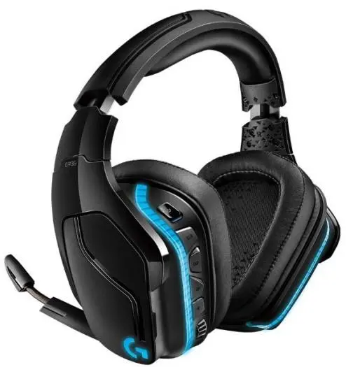 [LGPEU] Logitech G935 PC Gaming Headset, Wireless 7.1 Surround Sound, LIGHTSYNC RGB lighting, Stereo Wired Compatible with PS4, Xbox One, Nintendo Switch