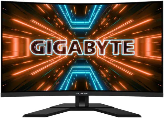 [GMC0U] Gigabyte M32QC Curved Gaming Monitor, 31.5" QHD VA 1500R Display, 165Hz/OC 170Hz Refresh Rate, 1ms Response Time, 8 bits Display Colors, 2x HDMI 2.0, 1x DP 1.2, 1x USB Type-C, Black (Used)