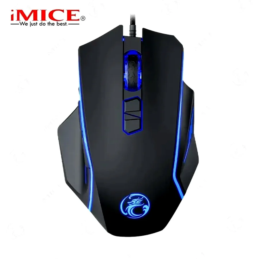 [IXR0N] IMICE X4 RGB Gaming Mouse with 7200 DPI and Programmable Buttons