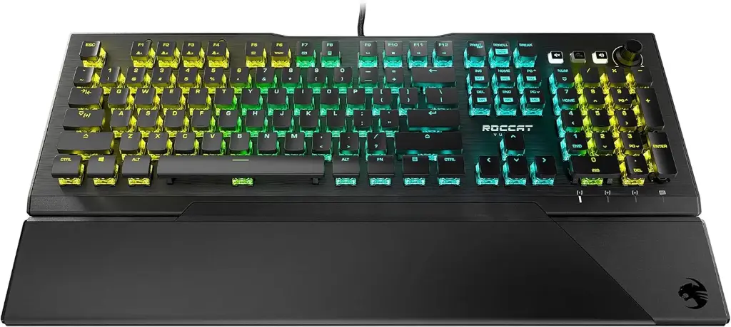 [RVP0U] ROCCAT Vulcan Pro Linear Optical Titan PC Gaming Keyboard - AIMO RGB Lighting