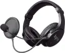 Iqra Studio Wireless Headphone & Headset - Dual Function - Built in Reverb Technology - Black Color - Noise Cancellation - Light Weight - Multi-Device Connectivity 