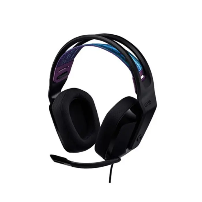 [LGWGU] Logitech G335 Wired Gaming Headset - Black For PC, Xbox,PlayStation,Switch & Mobile Devices  (مستعمل)