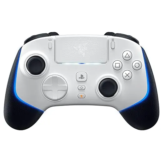 [RWVPU] Razer Wolverine V2 Pro Wireless Gaming Controller for PlayStation 5 / PS5 PC: HyperSpeed Wireless - Mecha-Tactile Action Buttons - 8-Way Microswitch D-Pad - 6 Remappable Buttons - Chroma RGB - White
