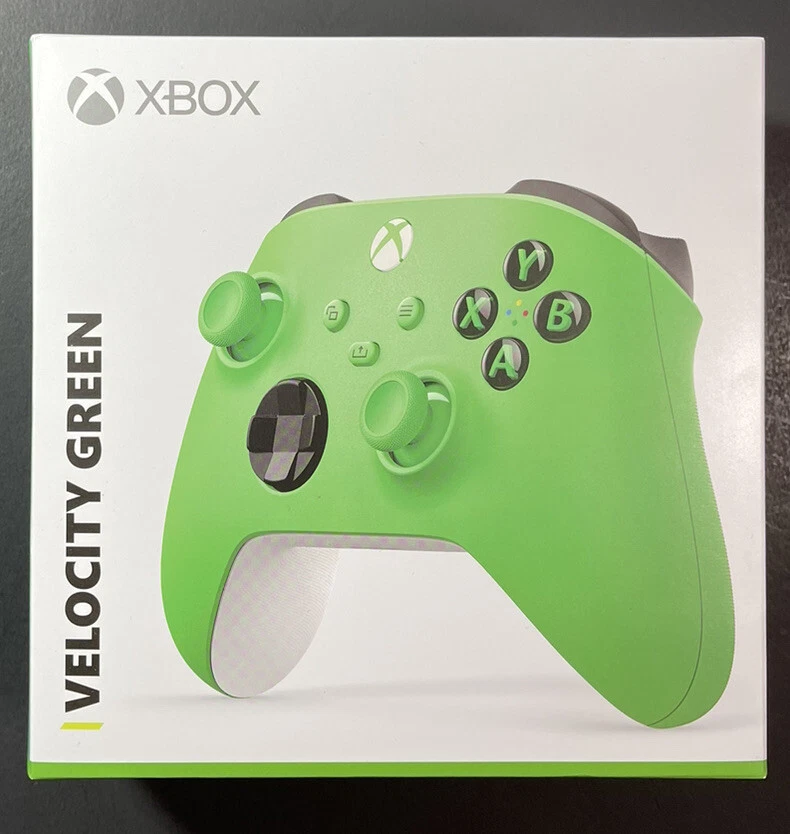 [OMX0U] Official Microsoft XBOX Wireless Controller [ Velocity GREEN Edition ]