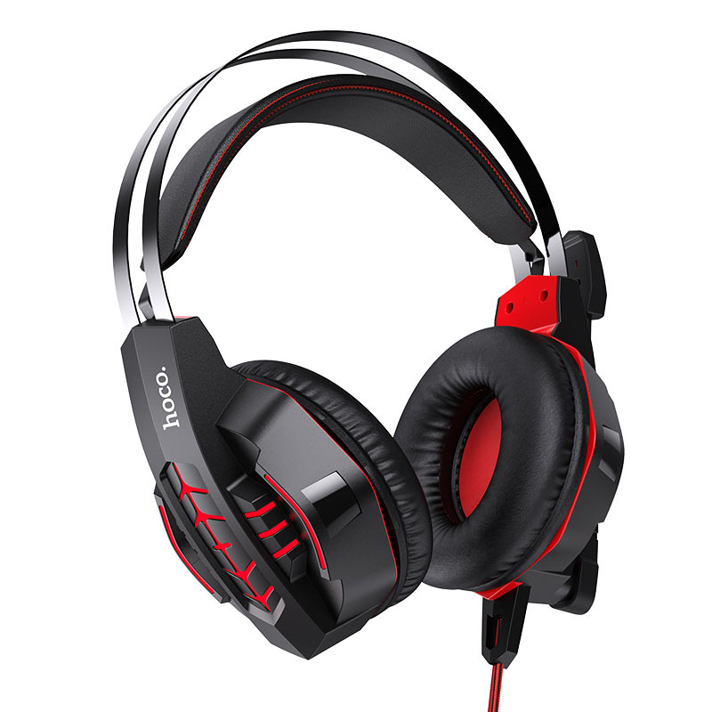 [HHC6N] HOCO Headphones “W102 Cool tour” gaming headset (أسود)