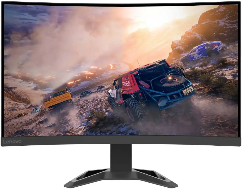 Lenovo 27" 1500R Curved Monitor,165 Hz Refresh Rate,FHD 1920x1080 Vertical Alignment Display, 16.7 Mn Colors,1ms Response Time, AMD FreeSync