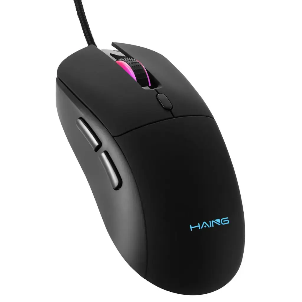 [HGR4N] HAING GM600 RGB Gaming Wired Mouse