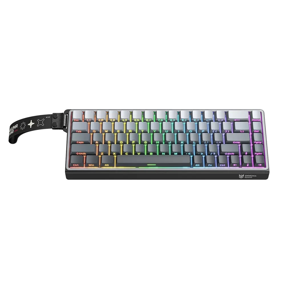 Onikuma G69 Compact RGB Wired Magnetic Switch Keyboard 