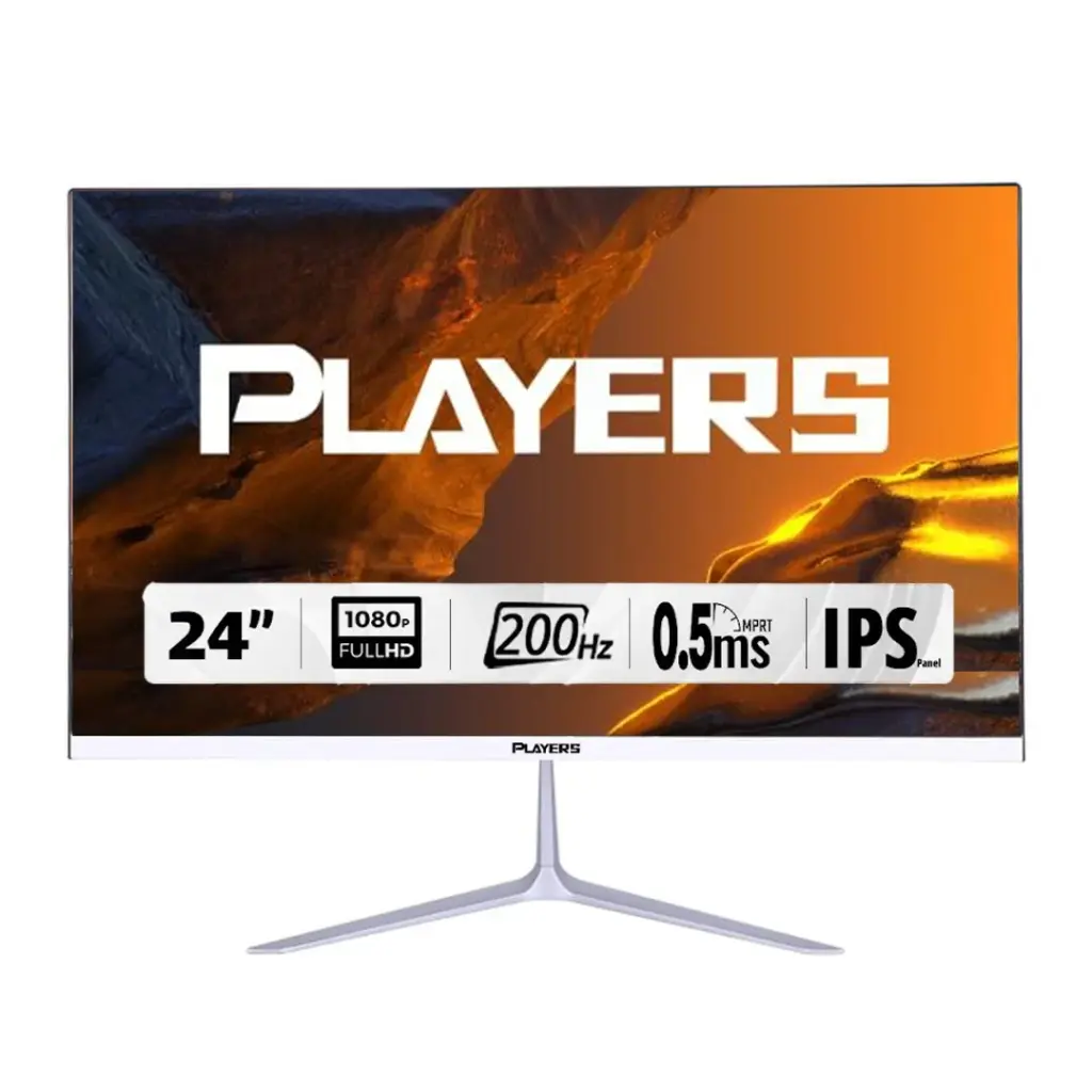 [P2GMU] Players 24-inch Gaming Monitor | (FHD) | 200Hz | 0.5ms | PLY53 - IPS | HDMI 2.1