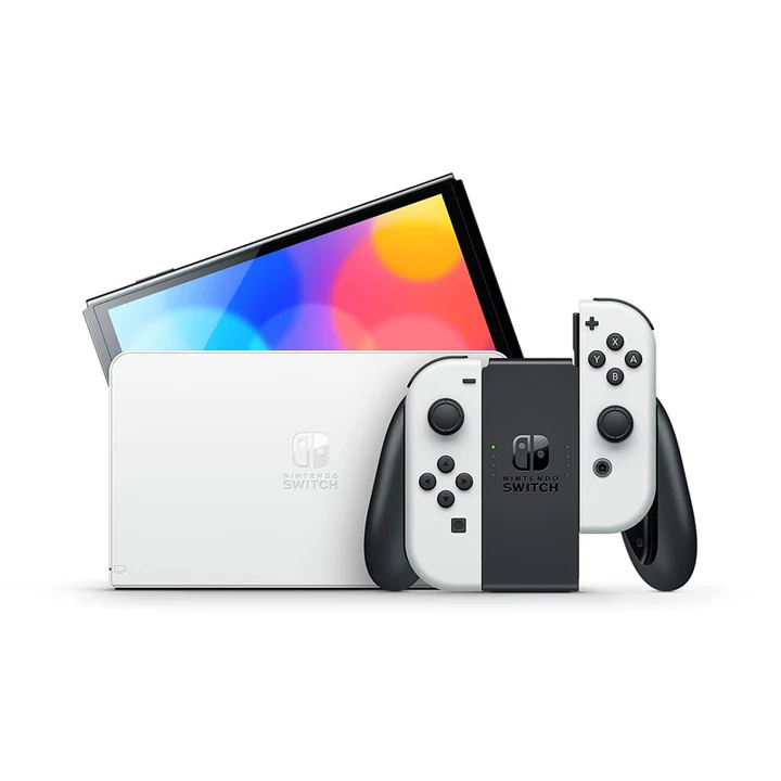 [NSOXU] Nintendo Switch OLED Console with White Joy-Con (Used)