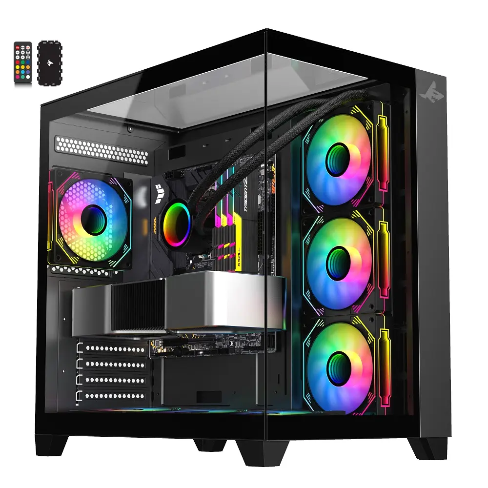 GAMING PC AMD RYZEN 7 3700X 8-CORE PROCESSOR - RTX 3080 - 16 GB RAM DDR 4 - SSD 256GB - HDD 1 TB 