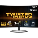 Twisted Minds 32” TM32CFHD180VA 180Hz 1ms FHD Curved VA Gaming Monitor