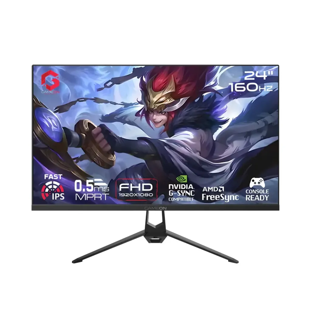 [GES2N] GAMEON Essential Series 24"| FHD | 160Hz | 0.5ms | HDMI 2.1 | Fast IPS | Gaming Monitor | GOES24FHD160IPS