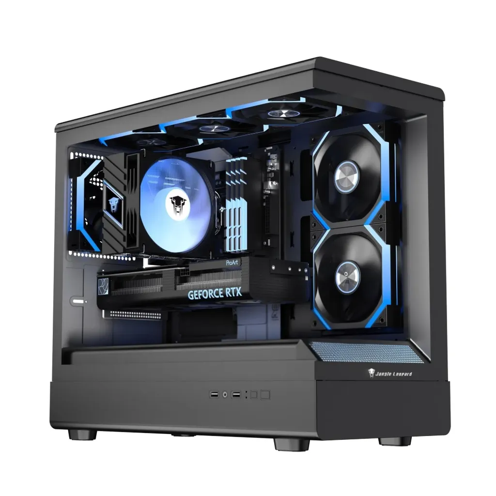 [GPI0N] GAMING PC Intel Core I5 - 14th Gen RTX 5060 Ti - 16GB RAM DDR 5 - SSD 1TB - Black