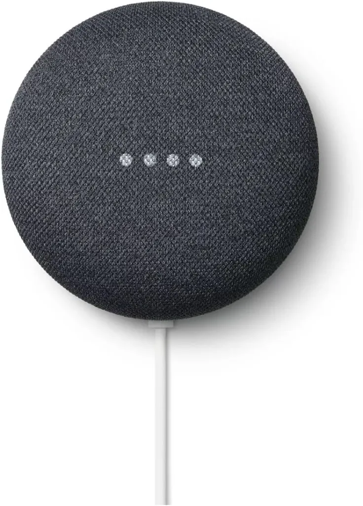 [GNM2X] Google Nest Mini 2nd Generation Smart Speaker with Google Assistant - Charcoal