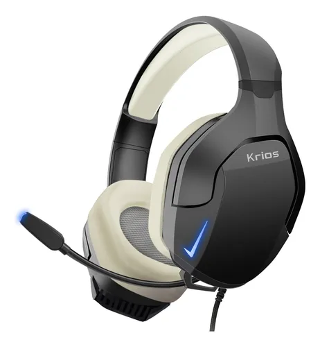 [JGW0N] udífonos Gamer Krios K10 Diadema Gaming Headset Gamer Con Microfono Led Rgb Para Xbox Pc Ps4