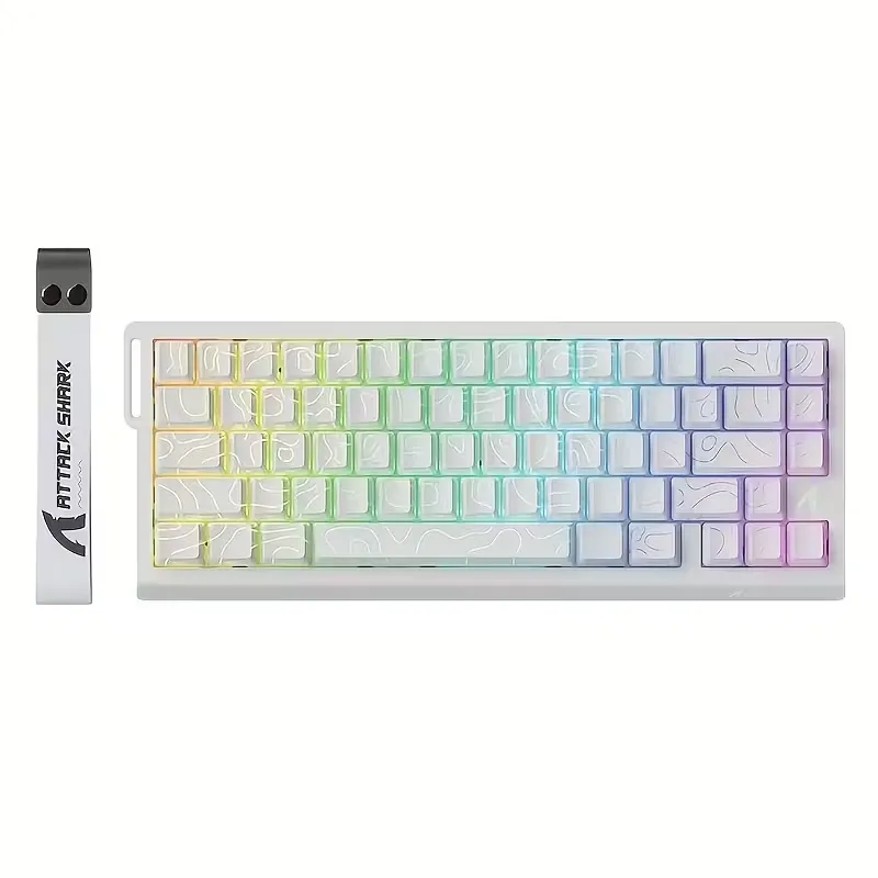 DK-61 Mechanical keyboard Wireless + WIRE - RGB (BLUE SWITCH)