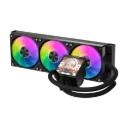 DarkFlash Wave Series DV360S All in One 360mm Liquid CPU Cooler - Black