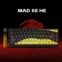 MADLIONS MAD68 HE keyboards feature rapid magnetic switches, customizable LED lighting, and exceptional durability for gamers.