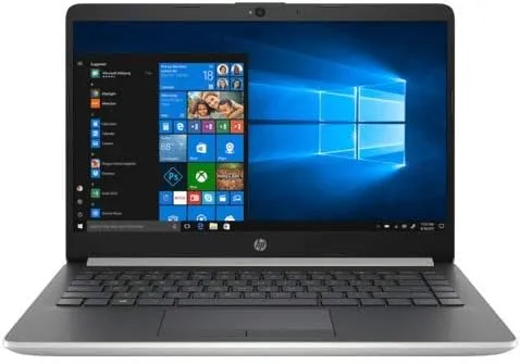 [H1LCU] HP 14s-de1001ne Laptop (Silver) - Intel Core i5-1035G1 , 4 GB RAM, 256 GB SSD, Intel UHD Graphics, Windows 11 Home