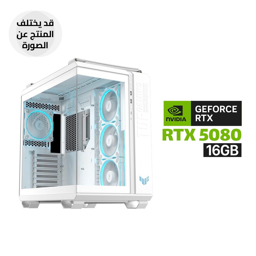AMD RYZEN 7-9800X3D,ASUS ROG STRIX X870-A WI-FI7,64GB D5 RAM,2TB SSD GEN-5, RTX 5080 16GB, ASUS ROG STRIX 1000 WATT PSU White,ASUS PRIME L360 Liquid Cooler White,Asus TUF Gaming GT502 Case White,ASUS TUF 3x Fans White,Win 11 Pro License