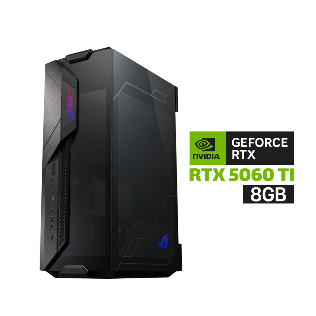 Gaming PC AMD RYZEN 5-9600X Processor, Colorful AMD B850I DDR5 Motherboard, 16GB RAM DDR5, 1TB SSD NVMe, RTX 5060 TI 8GB VGA, L240 Liquid Cooler, 650 WATT PSU, Asus Rog Z11 Mini-ITX Case with 3x Fans, USB Wi-Fi Adapter, Windows 11 Pro (License)