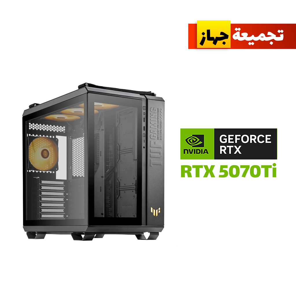 [NS028071] Gaming PC AMD Ryzen 7 7800X 3D Processor,ASUS Prime X870-P WiFi Motherboard,32GB RAM DDR5 (6000),2TB SSD NVME (6000),RTX 5070Ti 16GB VGA,1000 WATT PSU GOLD,Gameon Kraken Series L360 LCD Screen Liquid Cooler, Asus TUF GT502 PLUS Mid Tower Case,Win 11 Pro