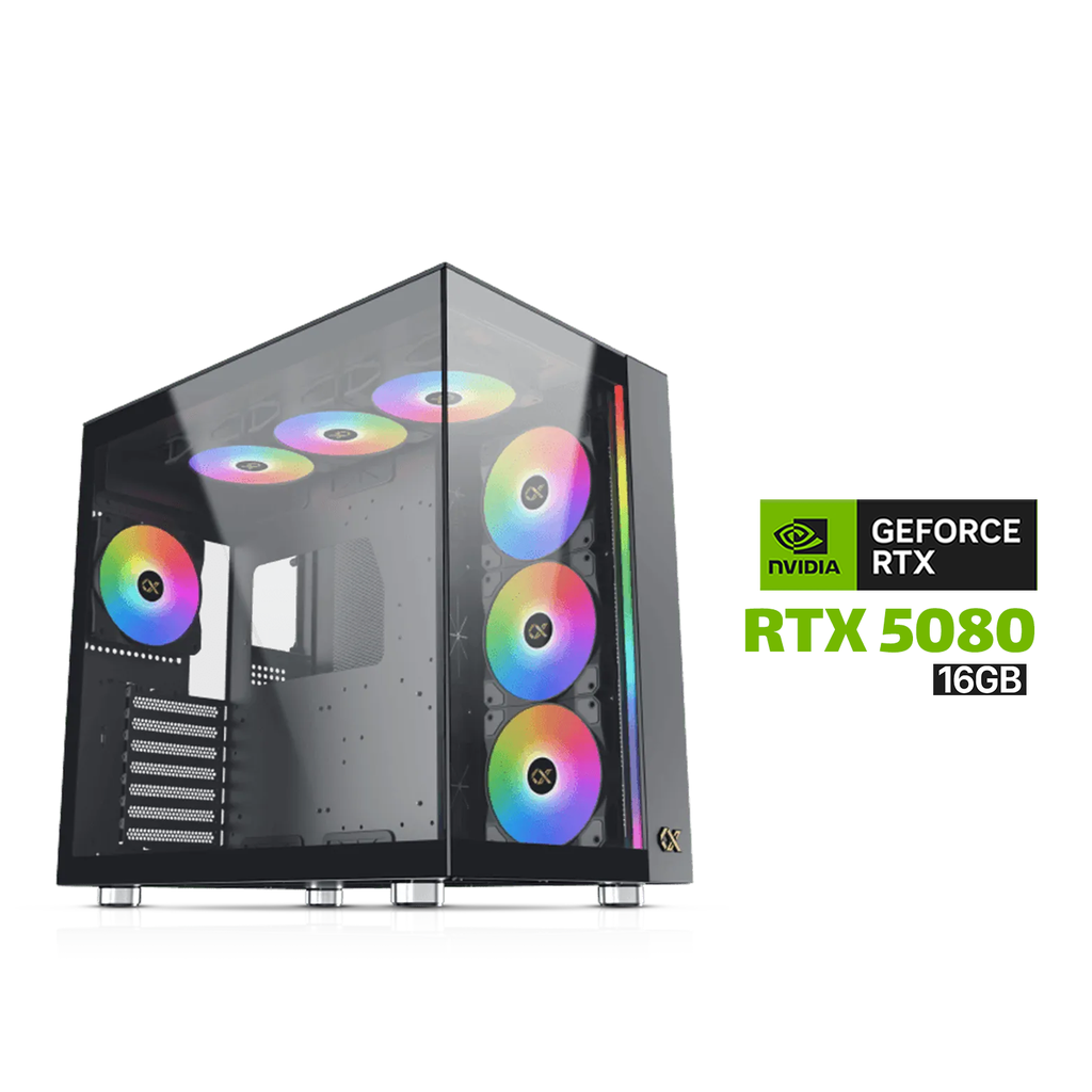 [NS028275] Gaming PC AMD Ryzen 7 7800X3D, MSI X870-P WiFi MB, 32GB DDR5 (6000) RAM, 2TB NVMe Gen-4 SSD, RTX 5080 16GB VGA, ASUS PRIME L360 Liquid Cooler, Silver Stone 1000 WATT GOLD PSU, Xigmatek Aqua Ulta Air Mid Tower Case With 7x ARGB Fans, Win 11 Pro License