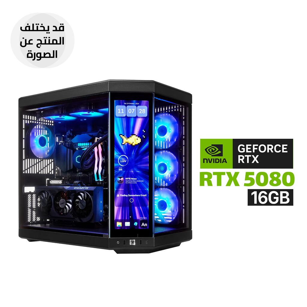 [NS032108] Gaming PC AMD Ryzen 7 9800X3D, ASUS ROG STRIX X870-E WIFI-7, 64GB DDR5 RAM, 2TB NVMe Gen4 SSD, ASUS ASTRAL RTX 5080 16GB Graphics, ROG Strix Platinum 1000W PSU, Asus 360mm ARGB LCD Liquid Cooler, HYTE Y70 Touch Infinite Case, Asus 6x RGB Fans, Windows 11