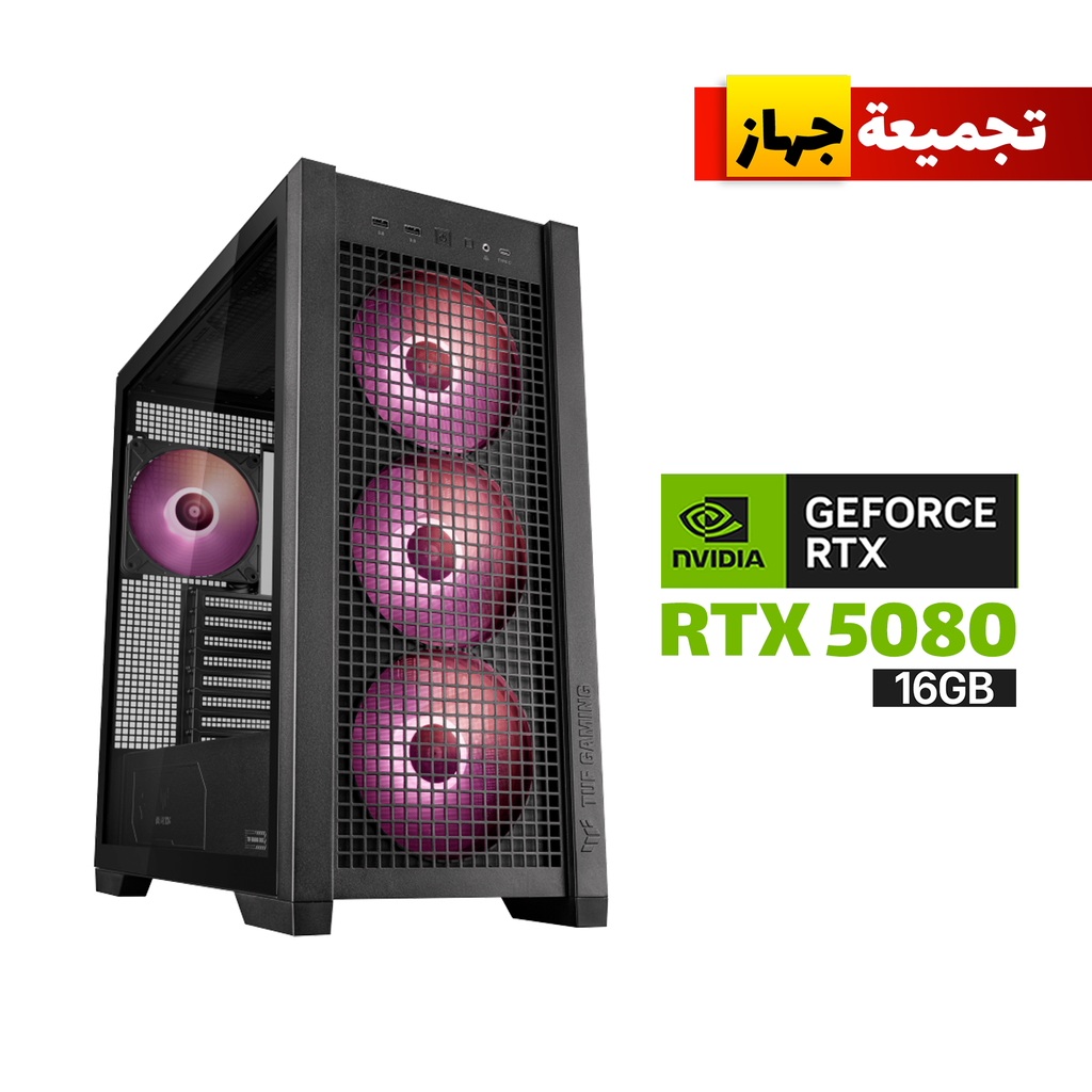 [NS028414] Gaming PC AMD Ryzen 9 9950X3D Processor, ASUS Rog X870-F WIFI Motherboard, 64GB RAM D5(6000), 2TB SSD NVME GEN-4, RTX 5080 16GB VGA, ASUS TUF 1000 WATT, ASUS TUF L360 Liquid Cooler, ASUS TUF Gaming GT302 ARGB Case, Windows 11 Pro (License)