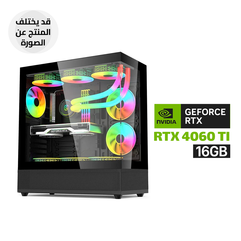 [NS032137] Gaming PC i7-14700F Processor, MSI BOMBER B760 D5 WIFI Motherboard, 16GB RAM DDR5, 1TB SSD NVMe, RTX 4060 TI 16GB VGA, L240 Liquid Cooler, 750 WATT PSU, Acer V930B Mid Tower Case with 6 RGB Fans, Windows 11 Pro (License)