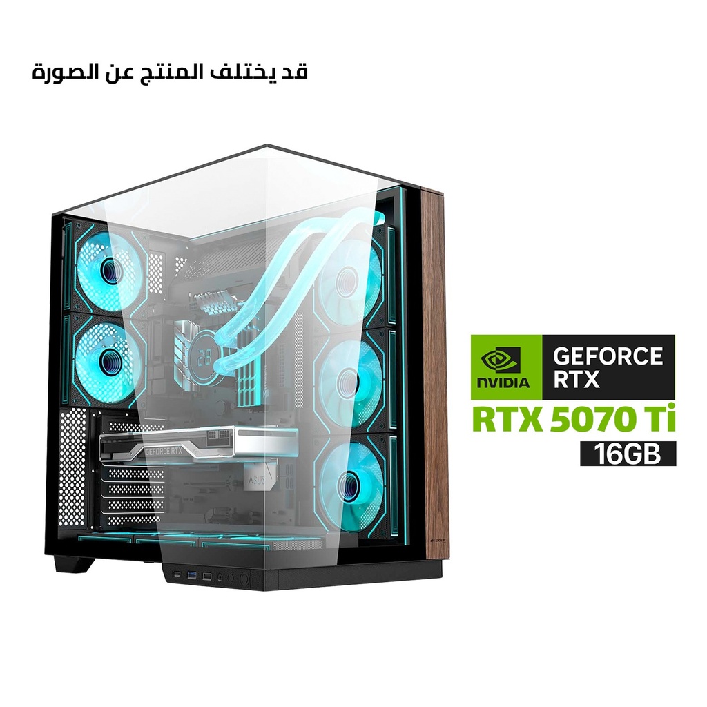 [NS030729] Gaming PC i7-14700K Processor, ASUS Z790-P WIFI D5 Motherboard, 32GB DDR5 RAM (6000), 1TB NVMe SSD (6000), PNY RTX 5070 TI 16GB VGA, L360 Liquid Cooler, 850 WATT GOLD PSU, Acer V333 ATX Mid Tower Case with 8x ARGB Fans, Windows 11 Pro (License)