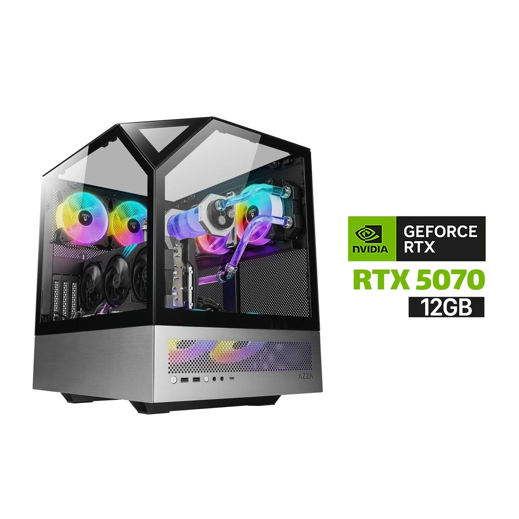 [NS029912] Gaming PC i7-14700K Processor,ASUS PRIME Z790-P WIFI Motherboard,32GB D5 RAM (6000),2TB NVME SSD (6000),ASUS PRIME RTX 5070 12GB VGA,ASUS PRIME 750 WATT GOLD PSU,ASUS PRIME L360 Liquid Cooler,AZZA Sanctum Unlimited Towers ATX Case,Win 11 Pro (License)