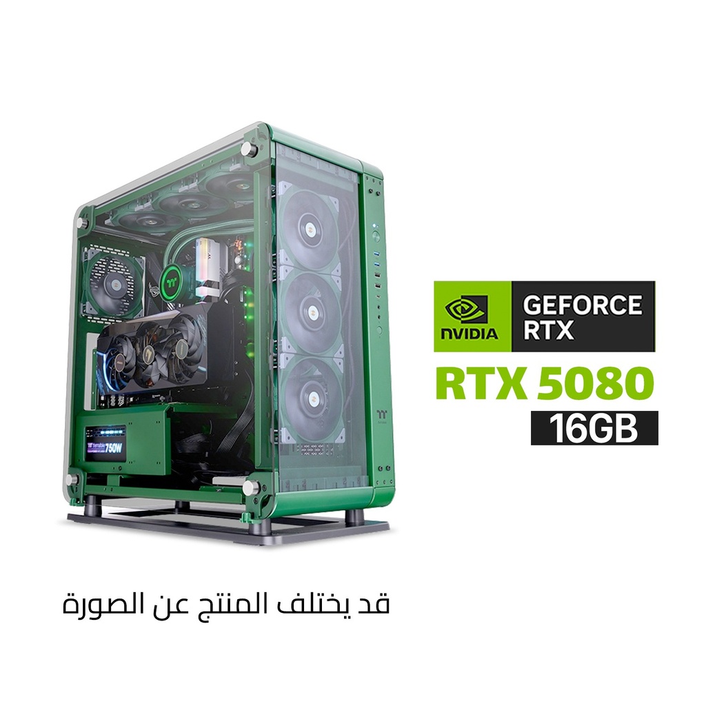 [NS027898] Gaming PC Ryzen 7-9800X3D, ASUS Rog X870-F, 64GB DDR5 RAM, SAMSUNG 2TB NVMe SSD, RTX 5080 16GB VGA, ASUS TUF 1200 WATT PSU, ASUS TUF L360 Liquid Cooler, TT Core P6 TG Case, ASUS TUF 6X Fans, Lian-Li Strimers, Windows 11 Pro License