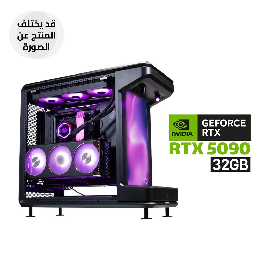 [NS032509] Gaming PC RYZEN 7-9800X3D, ASUS TUF X870 WIFI Motherboard, 32GB D5 RAM, 2TB SSD NVMe, ASUS TUF RTX 5090 32GB, ASUS TUF 1200 WATT GOLD PSU, TYRX L360 LCD Liquid Cooler, Cooler Master MasterFrame 360 Stage LCD Case 6x RGB Fans, Lian-Li Strimers, Win 11 Pro