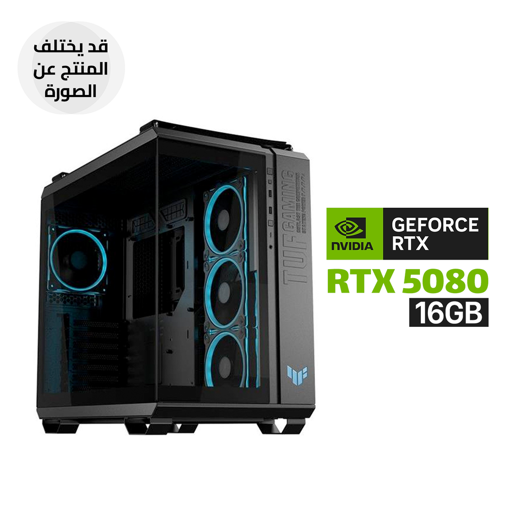 [NS032113] Gaming PC RYZEN 7-9800X3D, ASUS TUF X870 WIFI, 32GB RAM DDR5, 2TB SSD NVMe, ASUS RTX 5080 16GB Noctua VGA, NOCTUA Chromax 140mm CPU Air Cooler, ASUS TUF 1000 WATT GOLD PSU, Asus TUF Gaming GT502 Horizon Case, 3X ASUS RGB Fans, Wind 11 Pro (License)