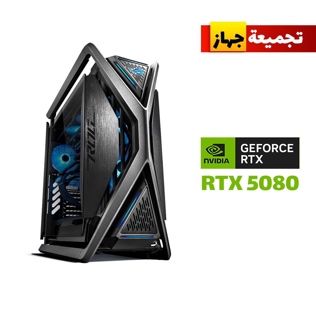 [NS027813] Gaming PC – AMD Ryzen 9 9950X3D Processor, ROG Crosshair X870E Motherboard, 64GB DDR5 RAM, Samsung 2TB NVMe Gen5 SSD, ASUS ASTRAL RTX 5080 16GB, ASUS Thor P2 1200W PSU, ROG Ryujin III 360 Cooler, Hyperion GR701 Case, Win 11 Pro