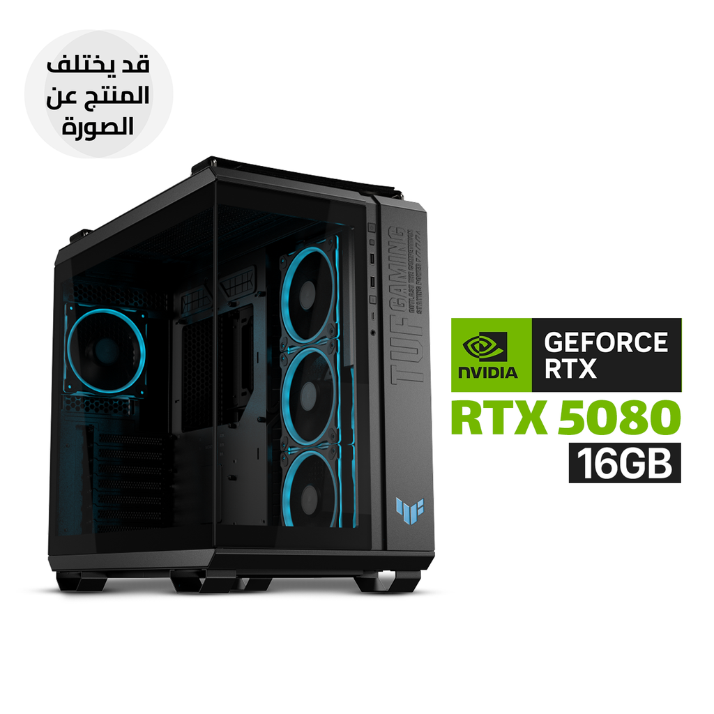 [NS031685] Gaming PC – i9-14900K, ASUS TUF Z790 WiFi Motherboard, 64GB DDR5 RAM, 2TB SSD NVMe GEN-4, RTX 5080 16GB VGA, ASUS TUF 1000 WATT GOLD PSU, Asus Rog Strix LC III 360 ARGB LCD Black Cooler, Asus Tuf Gaming GT502 Horizon Black Case, Win 11 Pro
