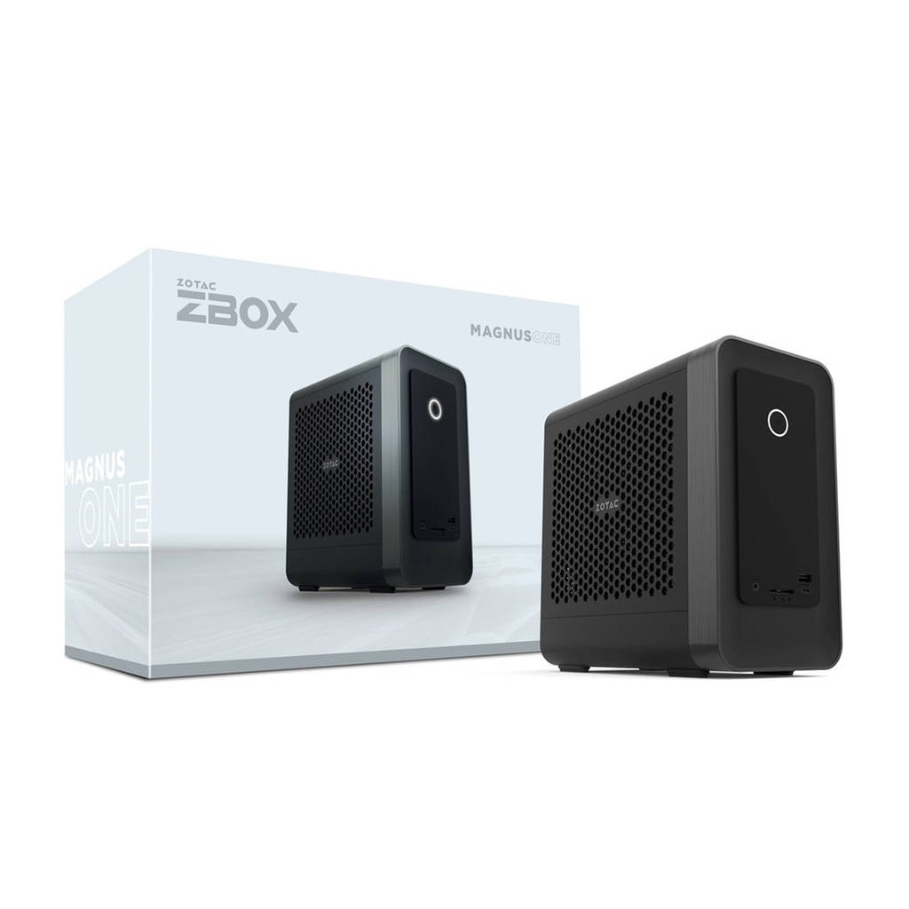 [NS031940] Zotac ZBOX Magnus One EU27507TC Mini Gaming PC – Intel Core Ultra 7 256, NVIDIA GeForce RTX 5070 Ti 16GB, No RAM, No SSD, No OS