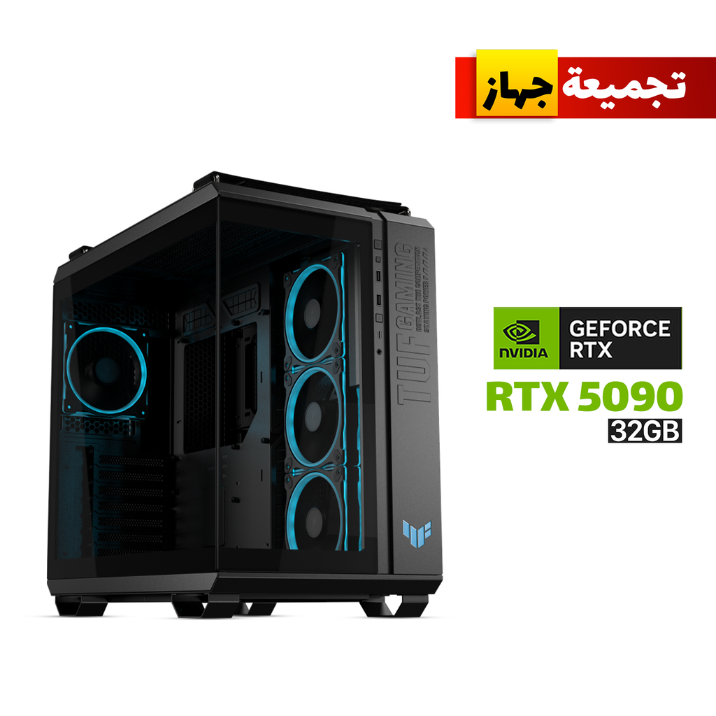 AMD Ryzen 9-9950X3D,Asus X870-E WiFi 7 MB,64GB D5(6000) RAM,Samsung (9100 PRO) 2TB SSD,ROG ASTRAL RTX 5090 32GB,Asus TUF 1200G 80PLUS GOLD,ROG Ryujin 3 XTREAM Cooler,Asus TUF GT502 Horizon Case,Asus TUF 3x Fans,Lian-Li Strimers Cables,Win 11 Pro (License)