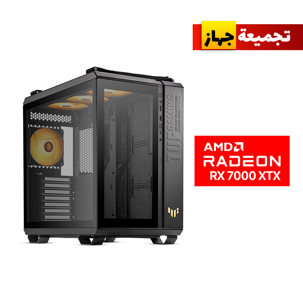 Gaming PC AMD Ryzen 9 9900X3D, MSI X870E Gaming Plus WiFi DDR5 MB, 64GB DDR5 (6000) RAM, 2TB NVMe Gen-4 SSD, Sapphire AMD Radeon RX 7900 XTX 24GB OC VGA, 1000 WATT GOLD PSU, MSI L360 Liquid Cooler, Asus TUF Gaming GT502 PLUS Case, Windows 11 Pro License