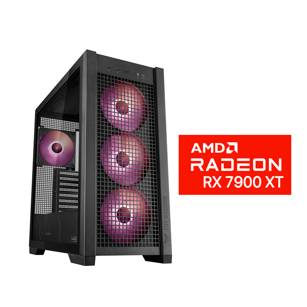 [NS028050] Gaming PC AMD Ryzen9 9950X Processor,MSI X870-P WIFI Motherboard,64GB RAM DDR5 (6000),2TB SSD NVME (6000),Sapphire AMD Radeon RX 7900 XT 20GB OC,1000 WATT GOLD,COUGAR L360 Liquid Cooler,ASUS TUF Gaming GT302 ARGB Case,Windows 11 Pro (License)