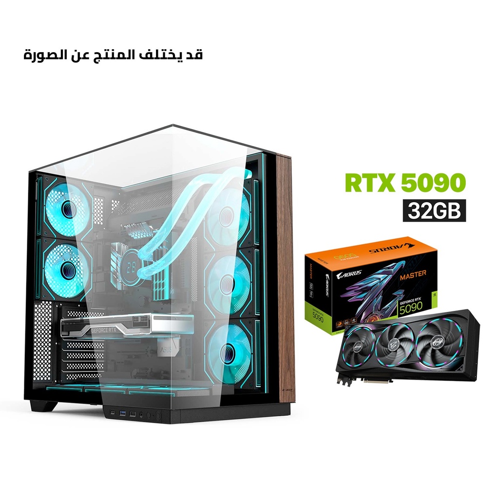 Gaming PC Intel Core i9-14900KS, Z790 AORUS XTREME X WiFi 7 Motherboard, 64GB DDR5 (6000), 4TB NVMe Gen-5 SSD, Gigabyte RTX 5090 AORUS Master OC 32GB GPU, ASUS TUF 1200W Gold PSU, Tryx Panorama SE 360 ARGB Liquid Cooler, Acer V333 Case 8x Fans, Win 11 Pro