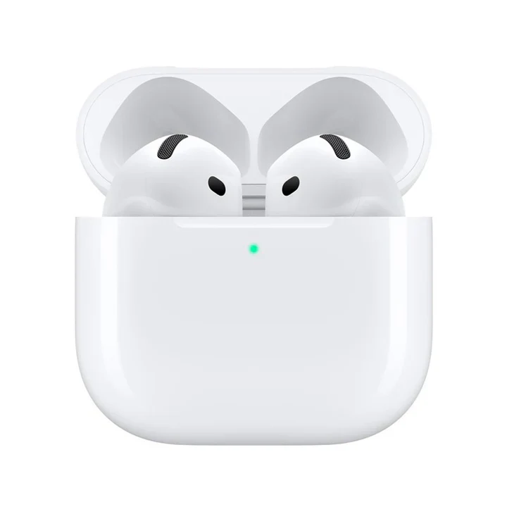 Apple Airpods 4 with Active Noise Cancellation, Wireless Charging Case (USB‑C) - White