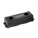 Corsair MP700 PRO XT 2TB Hydro X Series PCIe 5x4 NVMe M.2 SSD, Up to 12,400MB/s Read, Up to 11,800MB/s Write