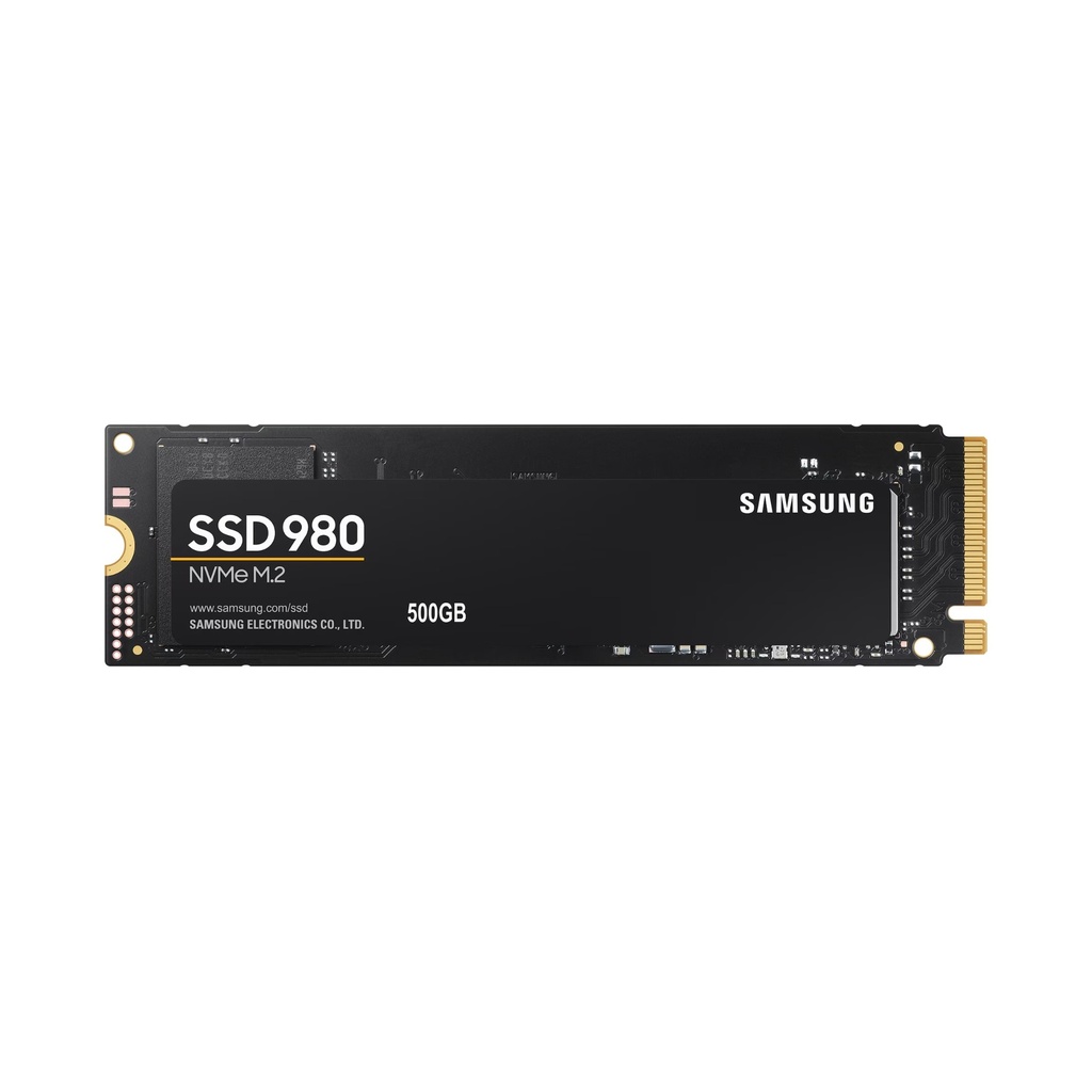 [NS031936] Samsung 980 500 GB PCIe 3.0 (up to 3500mbs) NVMe M.2 SSD | MZ-V8V500BW